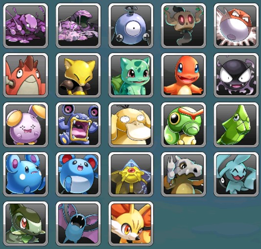 Fang-Raster (Common) für Foggy, aus dem internationalen Client des Spiels